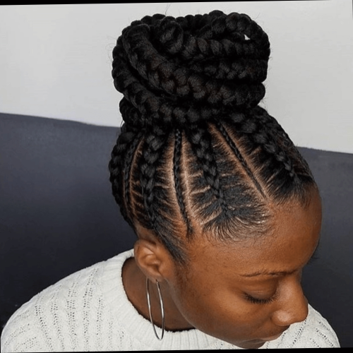 Cornrows Hairstyles Going Up (Photo 4 of 15)