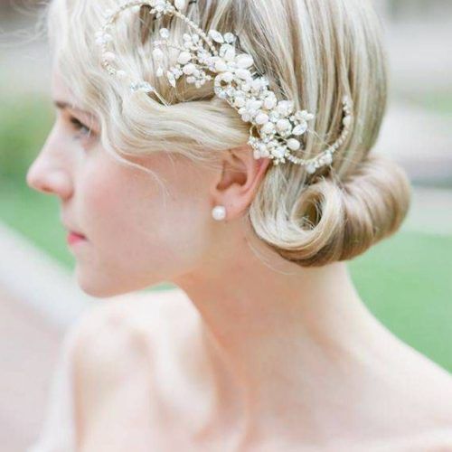 Elegant Wedding Hairstyles For Shoulder Length Hair (Photo 13 of 15)