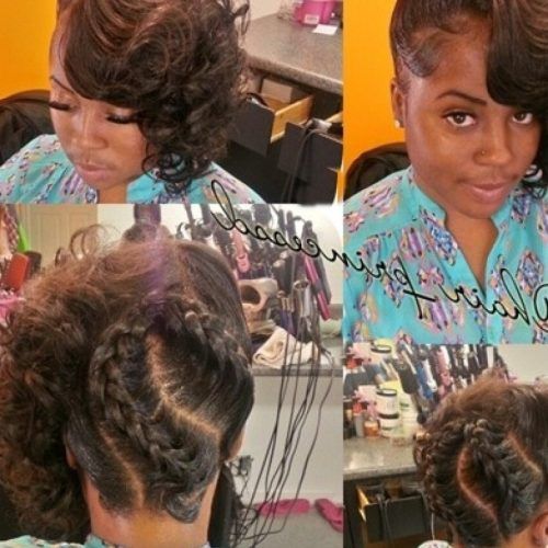 Braided Updo Black Hairstyles (Photo 14 of 15)