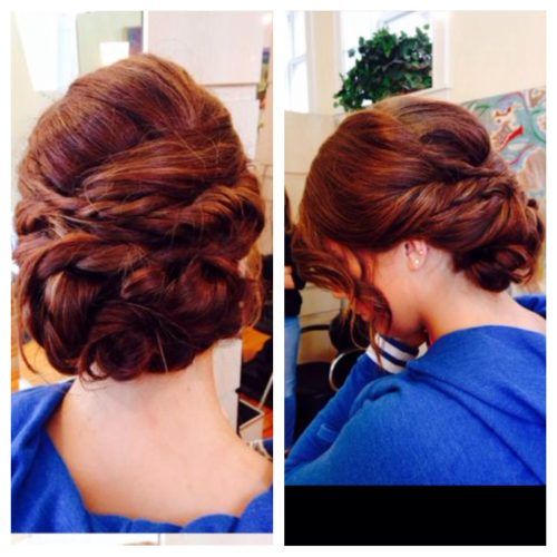 Hair Updo Hairstyles For Thick Hair (Photo 11 of 15)