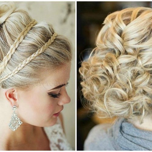 Blonde Updo Hairstyles (Photo 8 of 15)