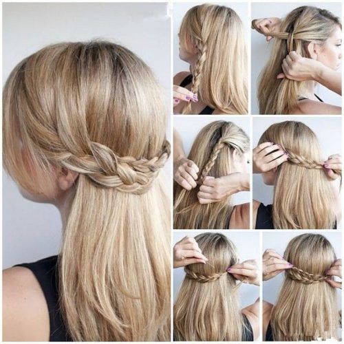 Updo Hairstyles For Long Thick Hair (Photo 4 of 15)
