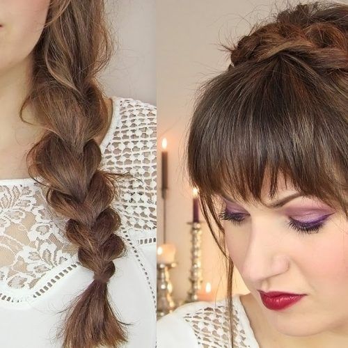 Cute Updo Hairstyles For Thin Hair (Photo 15 of 15)