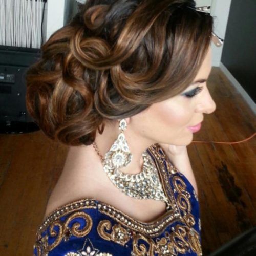 Indian Updo Hairstyles (Photo 14 of 15)
