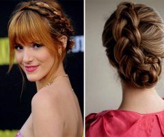 15 Collection of Updo Hairstyles with Bangs
