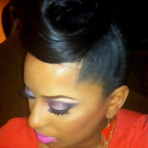 Updo Hairstyles With Weave (Photo 2 of 15)