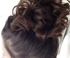 15 Photos High Updo for Long Hair with Hair Pins