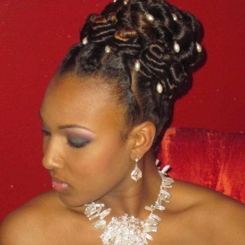 Afro American Updo Hairstyles (Photo 9 of 15)