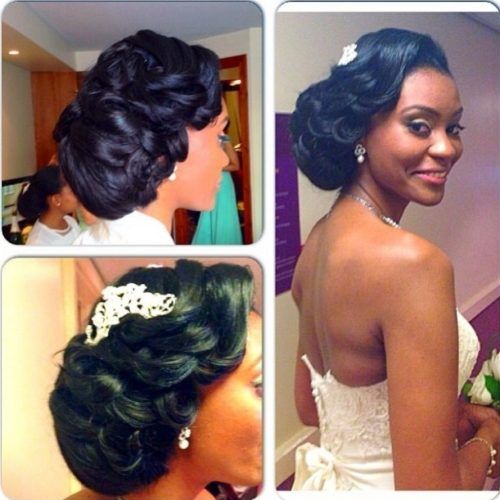 Wedding Hairstyles For Black Women (Photo 8 of 15)