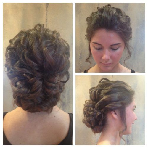 Subtle Curls And Bun Hairstyles For Wedding (Photo 1 of 20)