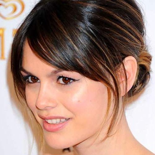 Updo For Long Hair With Bangs (Photo 8 of 15)