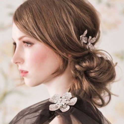 Hairstyles For Long Hair With Bangs Updos (Photo 8 of 15)
