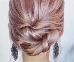 20 Inspirations Twisted Buns Hairstyles for Your Medium Hair