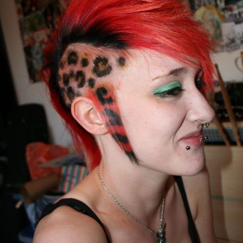 Rocker Girl Mohawk Hairstyles (Photo 11 of 20)