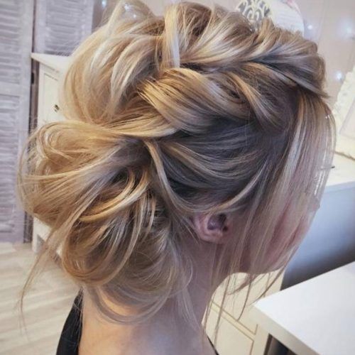 Soft Updo Hairstyles For Medium Length Hair (Photo 10 of 15)