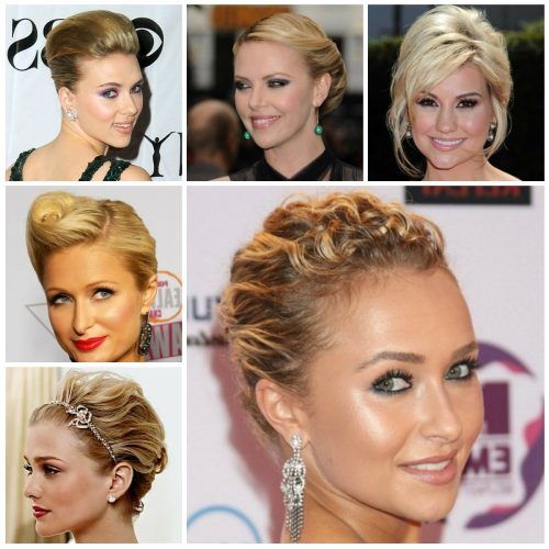 Easy Updos For Very Short Hair (Photo 15 of 15)