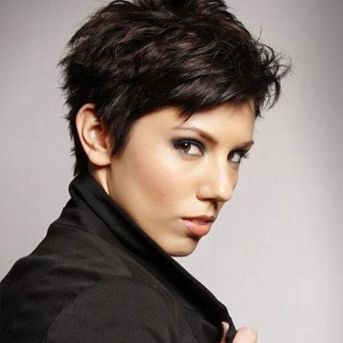 Very Short Haircuts For Women With Thick Hair (Photo 13 of 20)