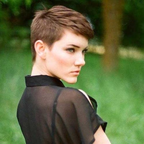 Very Short Pixie Haircuts (Photo 18 of 20)