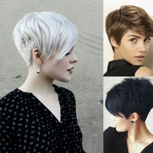 Gray Blonde Pixie Hairstyles (Photo 4 of 20)