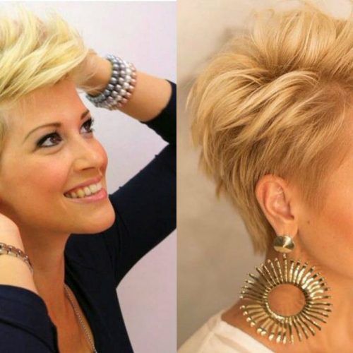 Trendy Pixie Haircuts With Vibrant Highlights (Photo 1 of 20)