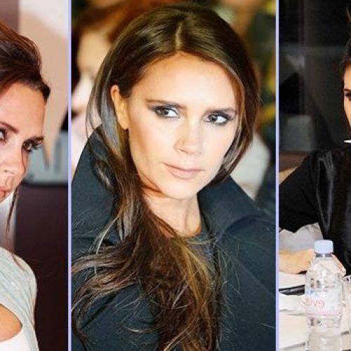 Victoria Beckham Long Hairstyles (Photo 14 of 15)