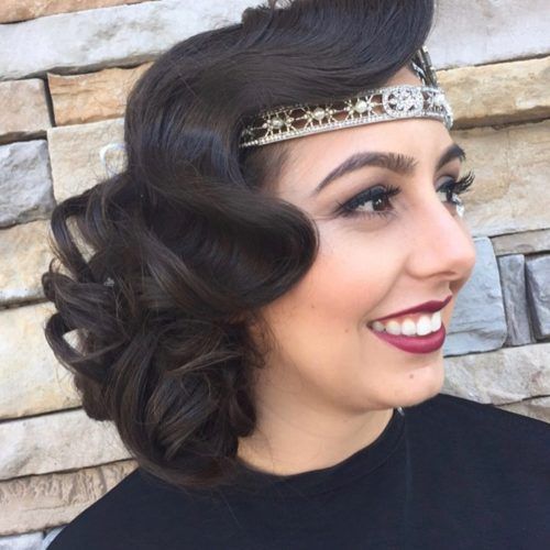 Flowing Finger Waves Prom Hairstyles (Photo 7 of 20)