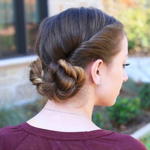 Twisted Retro Ponytail Updo Hairstyles (Photo 15 of 20)