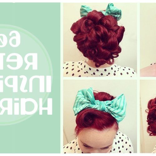 Easy Vintage Updo Hairstyles (Photo 15 of 15)