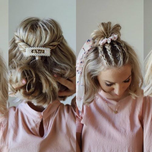 Long Half-Updo Hairstyles With Accessories (Photo 14 of 20)