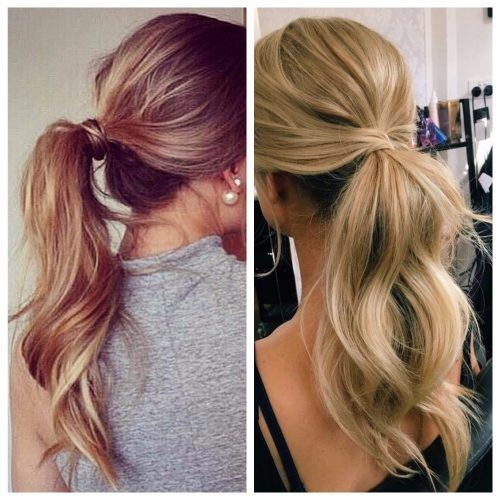 Textured Ponytail Hairstyles (Photo 11 of 20)