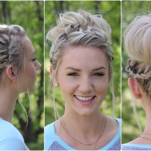 Cute Girls Updo Hairstyles (Photo 1 of 15)
