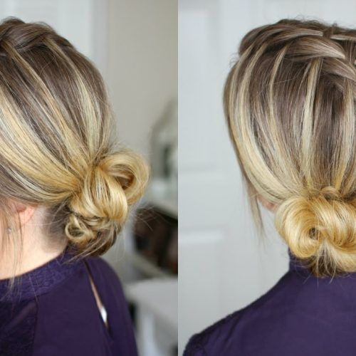 Double Mini Buns Updo Hairstyles (Photo 5 of 20)