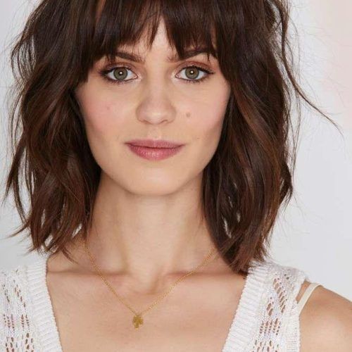 Wavy Bob Hairstyles With Bangs (Photo 8 of 15)