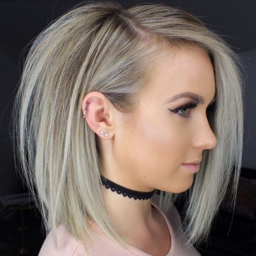 Fun Choppy Bob Hairstyles With A Deep Side Part (Photo 3 of 20)