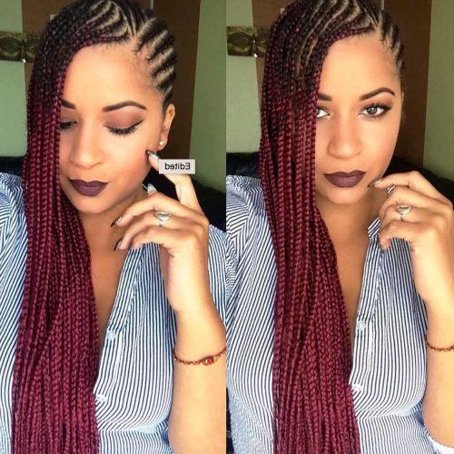 Side Cornrows Braided Hairstyles (Photo 2 of 20)