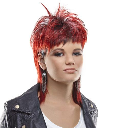 Jagged Red Ombre Hairstyles (Photo 8 of 20)