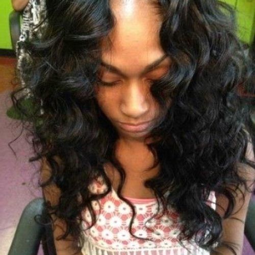 Quick Weave Long Hairstyles (Photo 7 of 15)