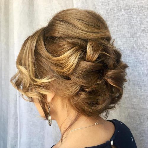 Messy Woven Updo Hairstyles For Mother Of The Bride (Photo 13 of 20)