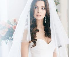 15 Collection of Wedding Hairstyles for Long Hair with Veil