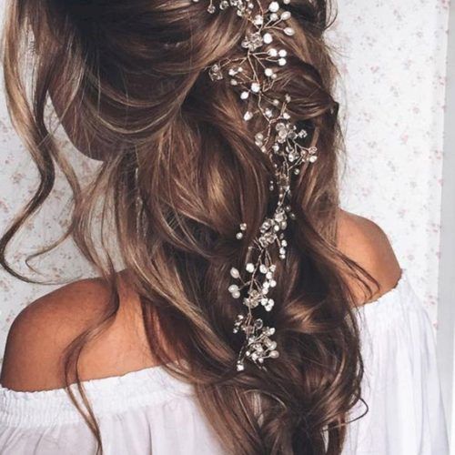 Half Up Half Down Wedding Hairstyles For Long Hair (Photo 15 of 15)