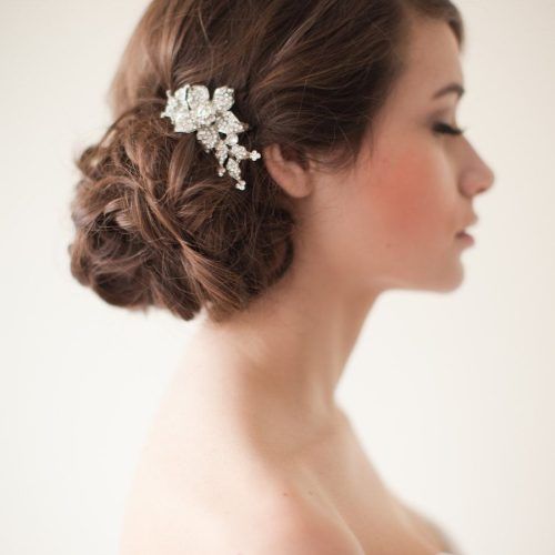 Side Bun Prom Hairstyles With Orchids (Photo 4 of 20)