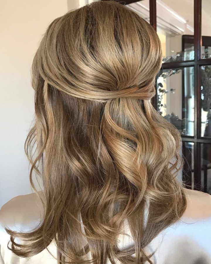 20 Collection of Bouffant Half Updo Wedding Hairstyles for Long Hair