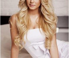 15 Best Collection of Wedding Hairstyles for Long Loose Curls Hair