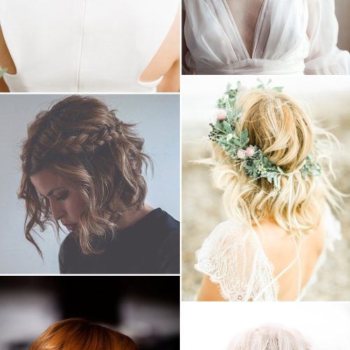 Short And Sweet Hairstyles For Wedding (Photo 6 of 20)