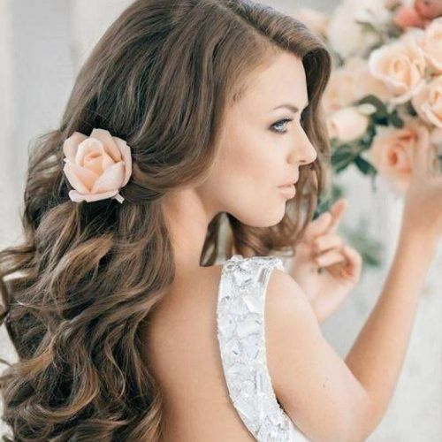 Wedding Guest Hairstyles For Long Curly Hair (Photo 2 of 15)