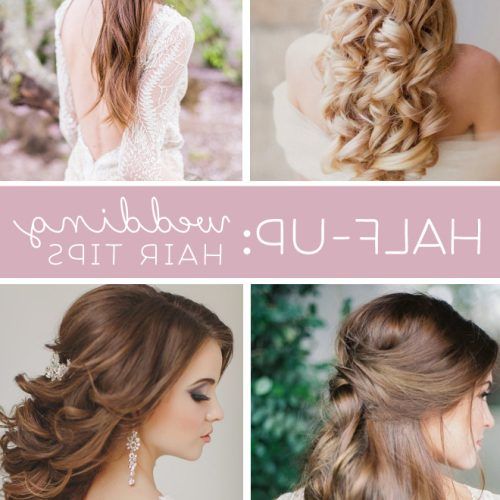Blonde Half Up Bridal Hairstyles With Veil (Photo 9 of 20)