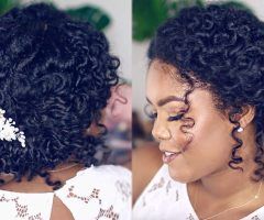 15 Inspirations Wedding Hairstyles for Short Kinky Hair