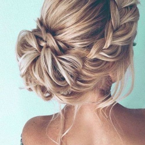 Braided Updo For Blondes (Photo 5 of 15)