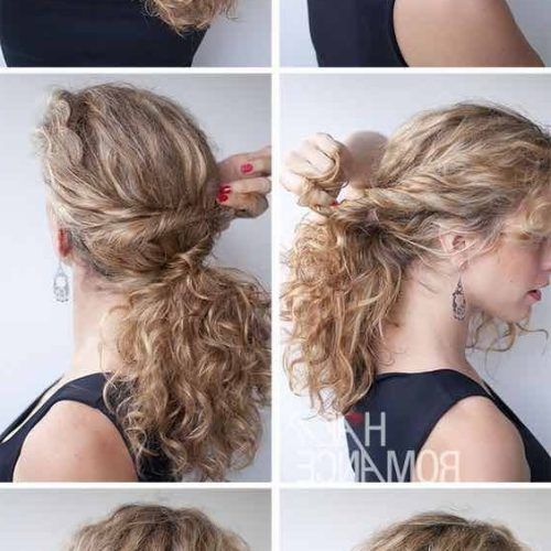 Romantic Twisted Hairdo Hairstyles (Photo 16 of 20)