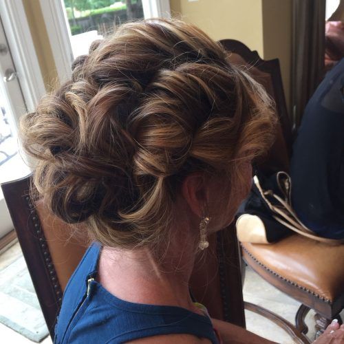 Creative And Curly Updos For Mother Of The Bride (Photo 19 of 20)